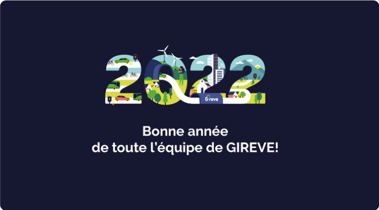Bonne année 2022 de l'équipe GIREVE! Voici un retour sur nos chiffres de l'année 2021.