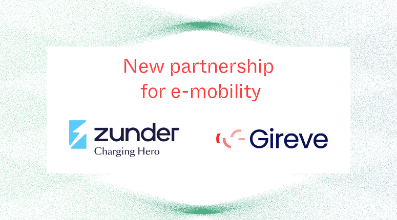 zunder and gireve partnership logos