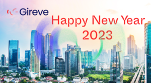 Gireve's team wishes you a new year be full of new inspirations and new projects for your company. Happy New Year 2023 !