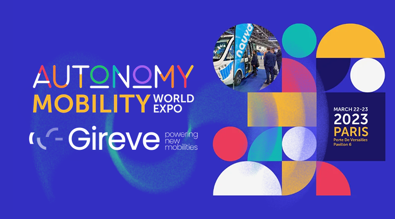 In March 2023, Gireve participated in AUTONOMY Paris. This is one of the largest annual gatherings of public decision-makers, institutions, NGOs and international companies specialized in sustainable urban mobility solutions.