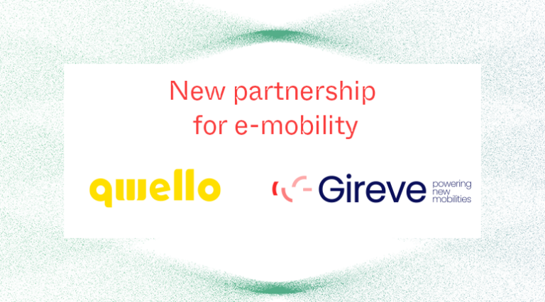New partnership for e-mobility with Qwello integrating Gireve's roaming platform
